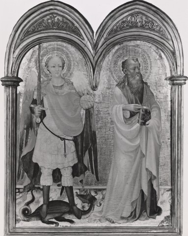 A. C. Cooper — Franchi Rossello di Jacopo - sec. XV - San Michele Arcangelo e santo evangelista — insieme